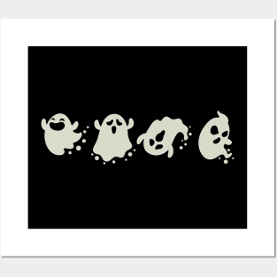 Cute Ghosts Posters and Art